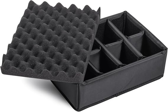 B&W International 3000/B/RPD 3000 Outdoor Case with RPD Insert Durable Type, Black