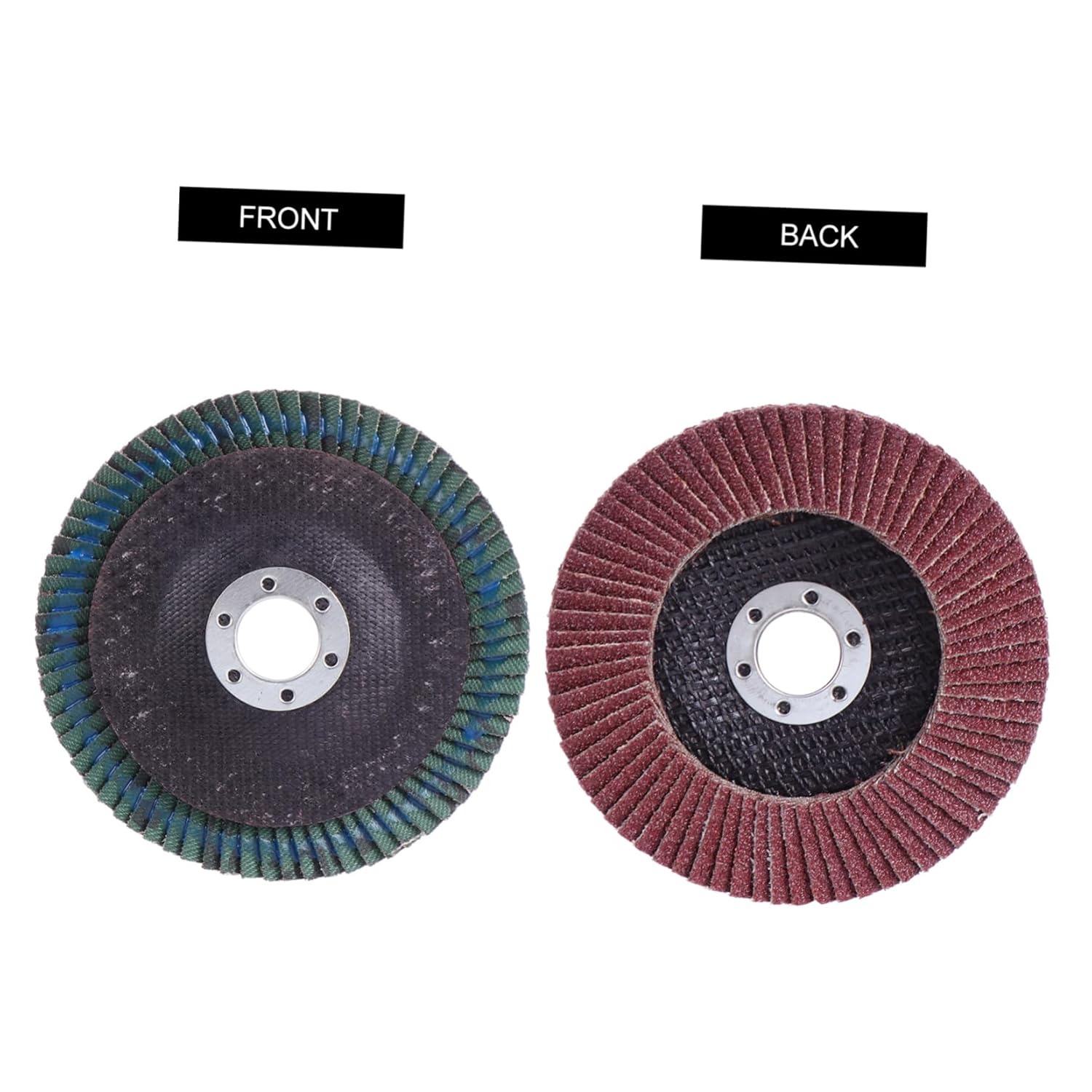 20pcs Grinding Wheels for Angle Grinder Sandpaper Discs for Drill Flap Sanding Discs for Metal