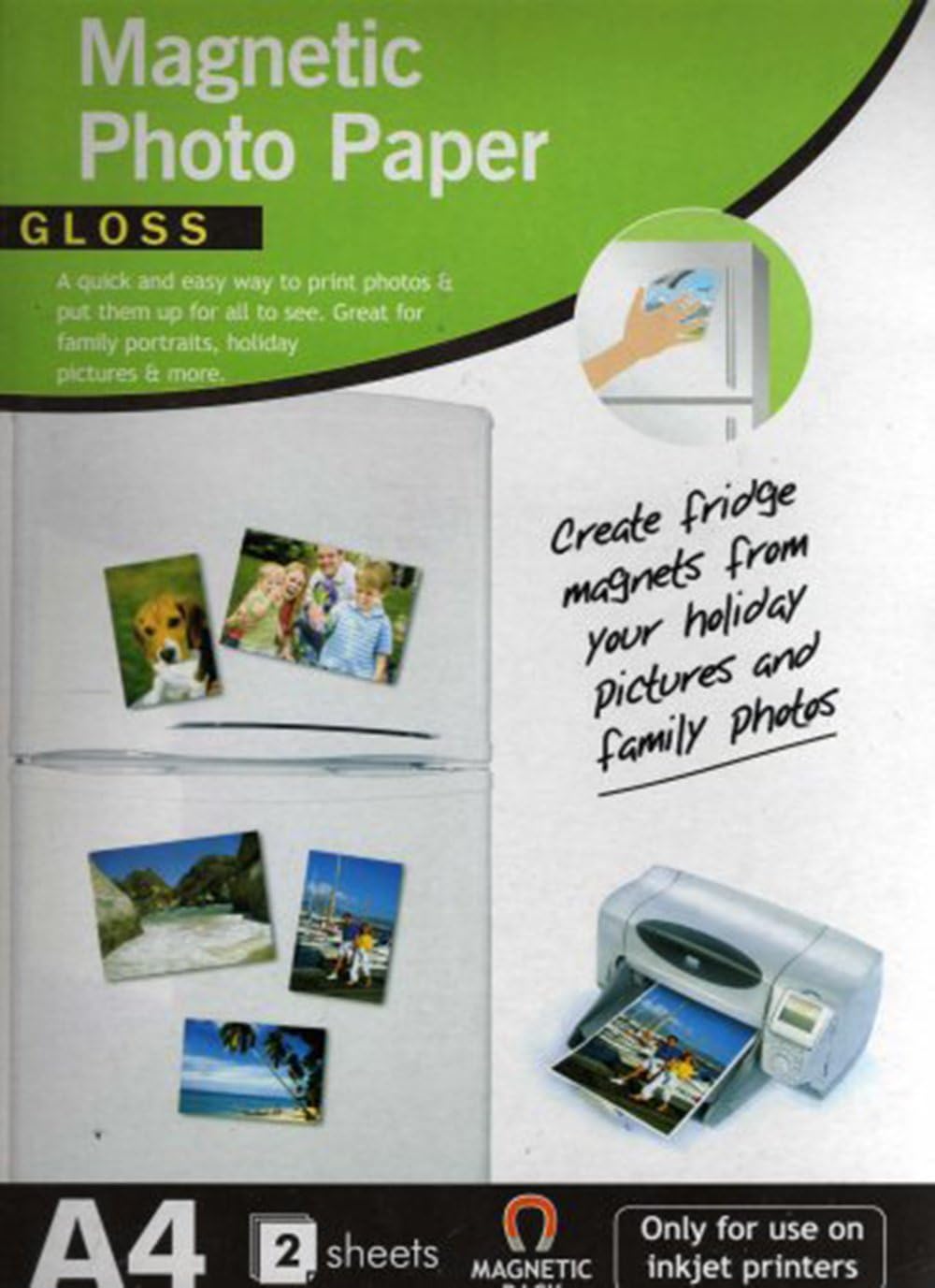 Chiltern Wove A4 Magnetic Photo Paper Gloss