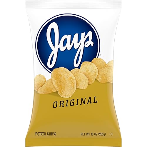 Jays Papas fritas originales, bolsa de 10 onzas