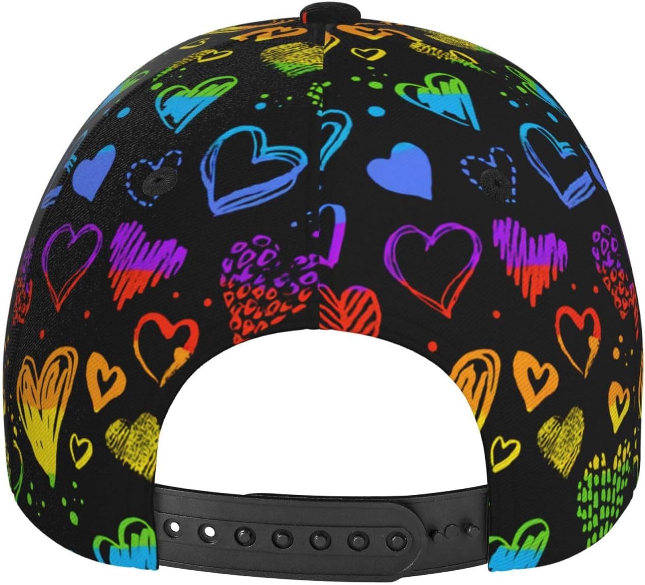 LGBT Gay Pride Rainbow Hat Men Women Baseball Cap Adjustable LGBT Trucker Hat Unisex Style Headwear Hats - Image 6