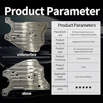 Amazon.com: runfider 74116TVAA00 74116-TVA-A00 1 Pcs Engine Splash