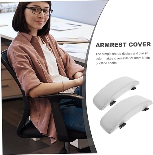 Miniatura 6 de 1 par de reposabrazos, silla de oficina, soporte de codo, cojín para silla de computadora, funda para brazo, silla de juegos, almohadilla para el