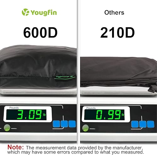 Miniatura 3 de Yougfin Funda para silla de exterior 600D, funda impermeable para silla Adirondack, resistente al agua, para muebles de exterior, 32 pulgadas de