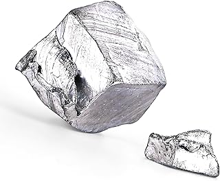Indium Metal Chunks 99.995% Purity, 20 Grams Weight, Laboratory Grade, Non-Ferrous Metal Raw Materials