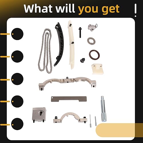 Miniatura 7 de Kit de cadena de distribución y kit de herramientas de sincronización del motor para Chevrolet Cruze/Sonic/Trax/Volt para Cadillac ELR apto para