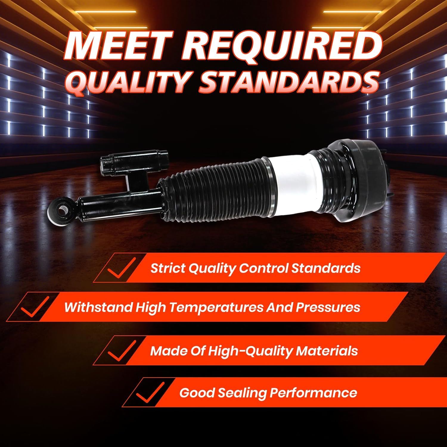 37106874593 Rear Left Air Suspension Shock Strut, Compatible with 7-Series G11 G12 740i 750i 760i 2016-2022, Automotive Air Suspension Shock Absorber Replace Part 37107915953