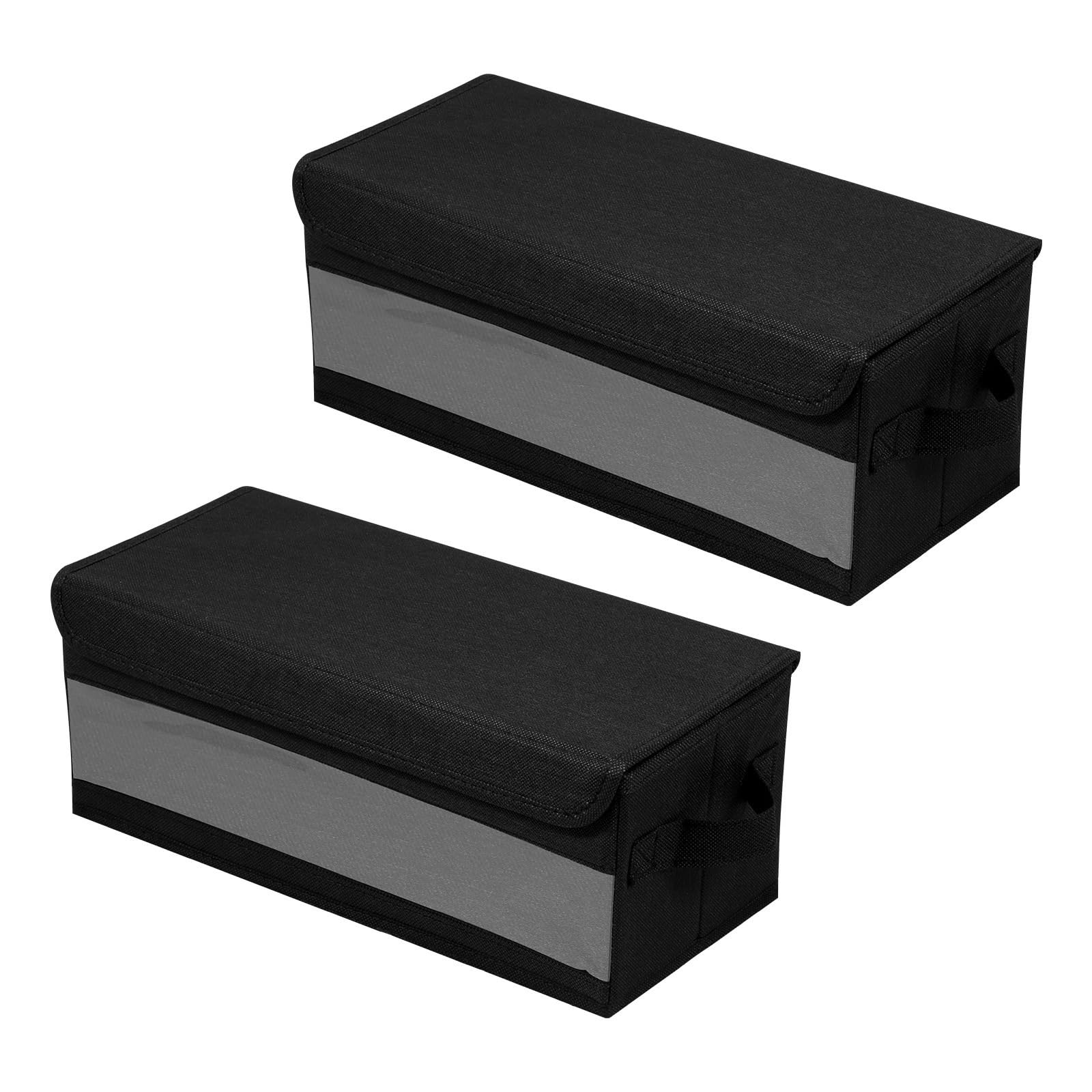 Custodie CD Borsa portaoggetti in Tessuto Non Tessuto con Custodia Portatile for CD di Grande capacità con Coperchio for Auto da Ufficio