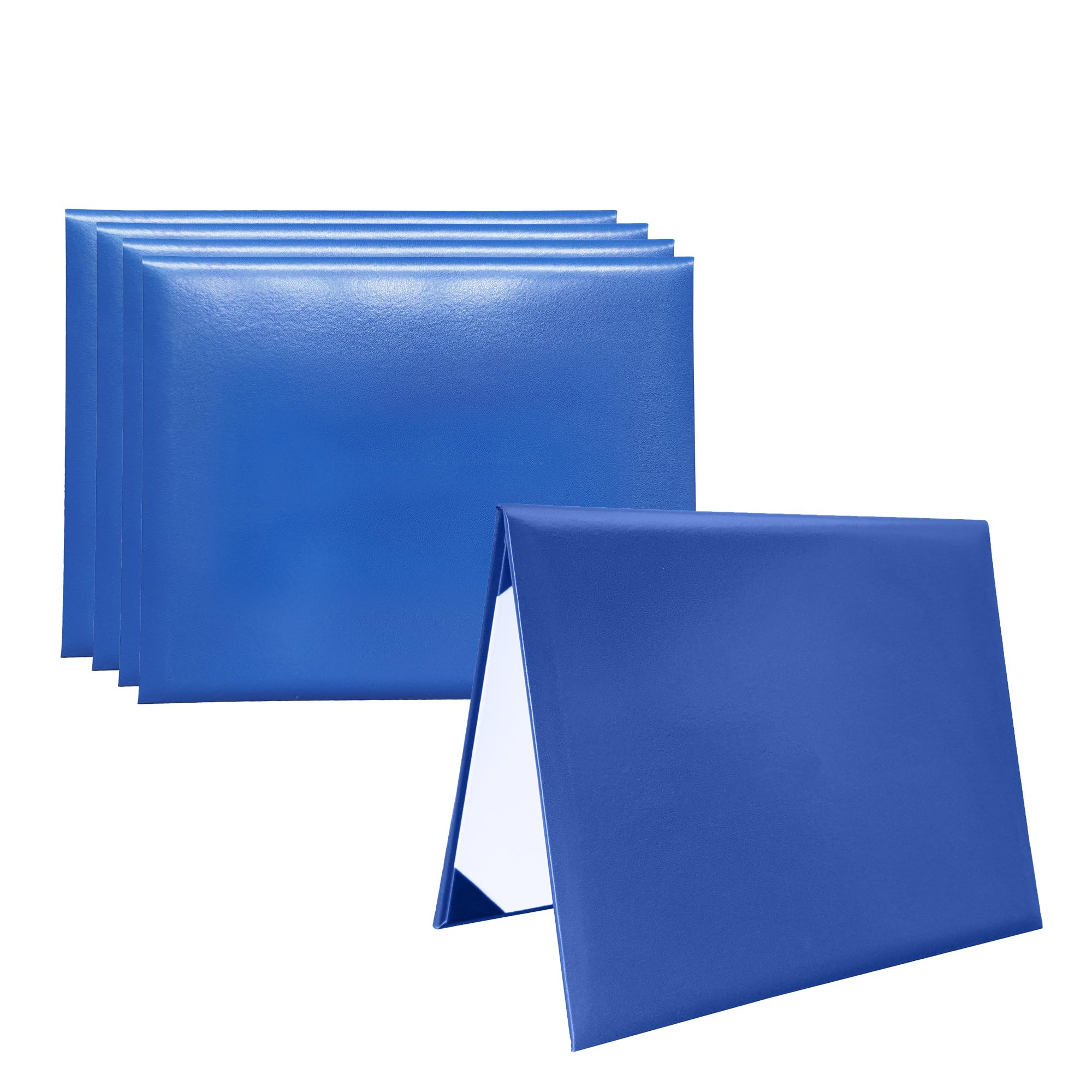 Tnghui 5 PCS Smooth Diploma Certificate Cover 8 1/2" x 11" Royal Blue