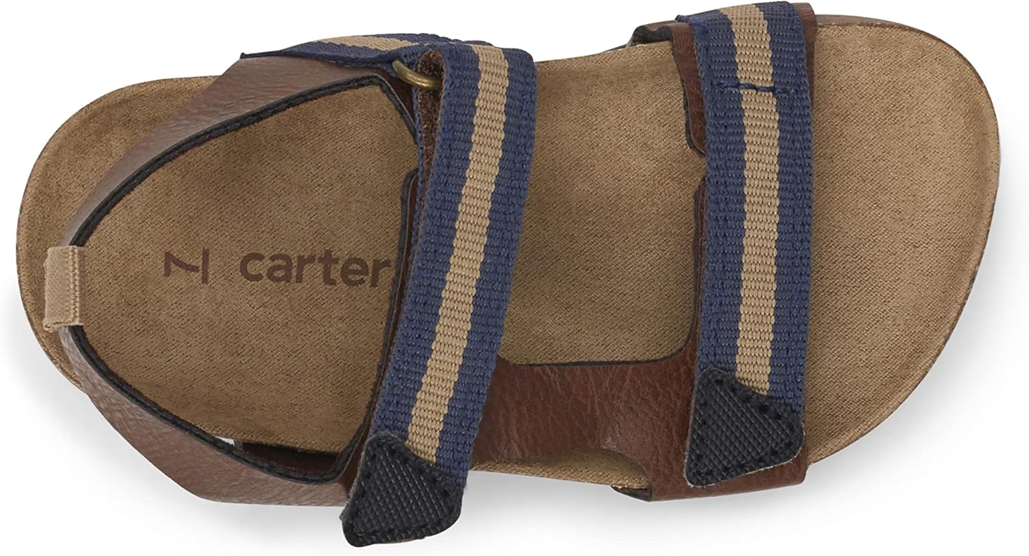 Vista 10 de Carters Sandalia unisex con huesos para niños