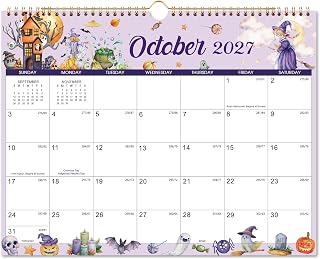 Sponsored Ad - 2027 Calendar - 2027 Wall Calendar, Large Wall Calendar 2027 | Jan 2027 - Dec 2027, 15" x 11.5", 2027 Wall ...