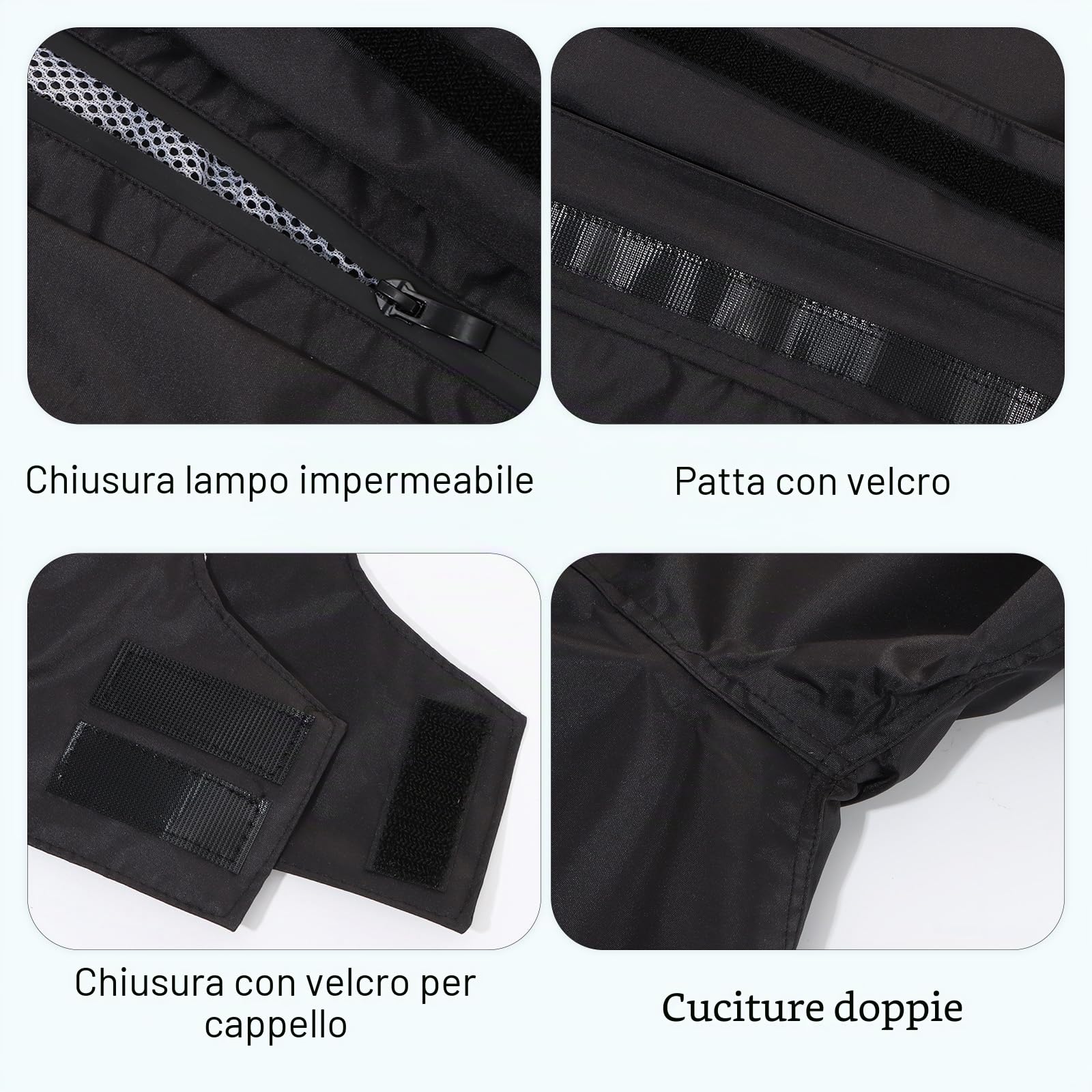 Tuta Antipioggia da Uomo Giacca Antipioggia Impermeabile All'aperto Set di Giacca Antipioggia con Cappuccio e Pantaloni Giacca Antipioggia Antivento