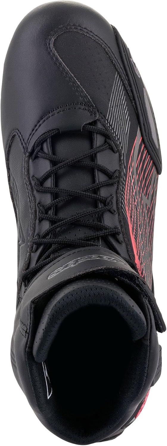 Alpinestars Women's Stella Faster-3 Black, Grey and Ocean Blue Riding Shoes