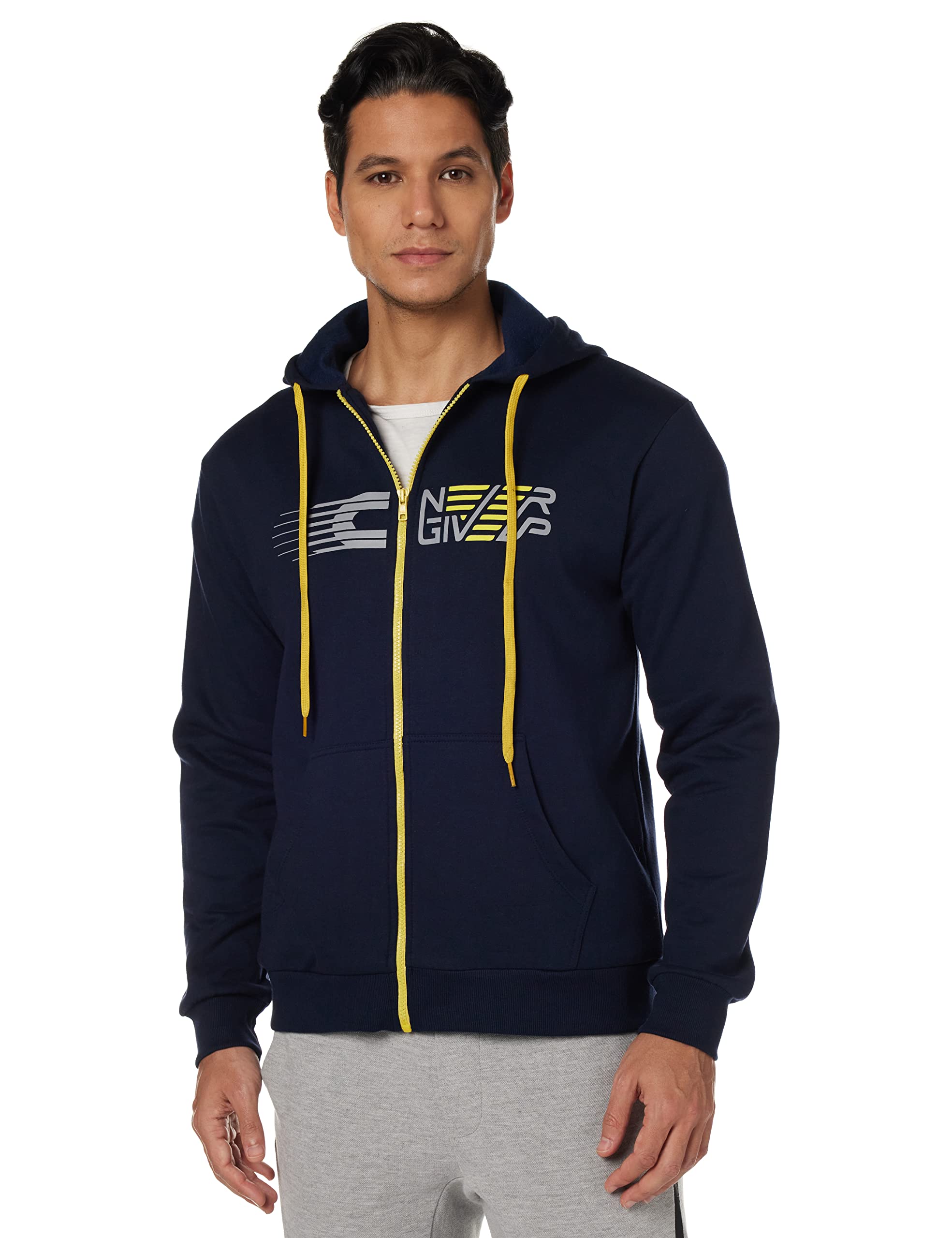 FusefitMen's PCF NEVER GIVE UP FO HOODIE Jacket Sweatshirt