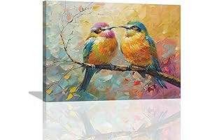 Abstract Birds Canvas Wall Art