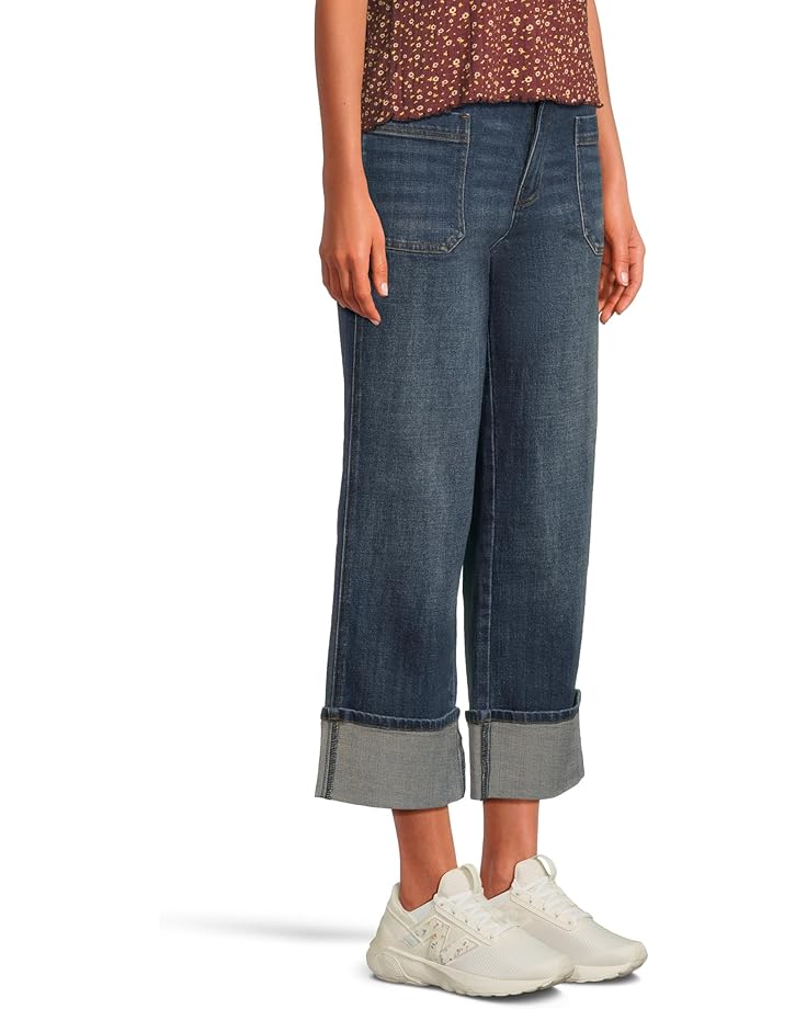 KUT from the Kloth Petite Sienna High Rise Straight Leg-roll Up Patch Pocket - #2 of 5