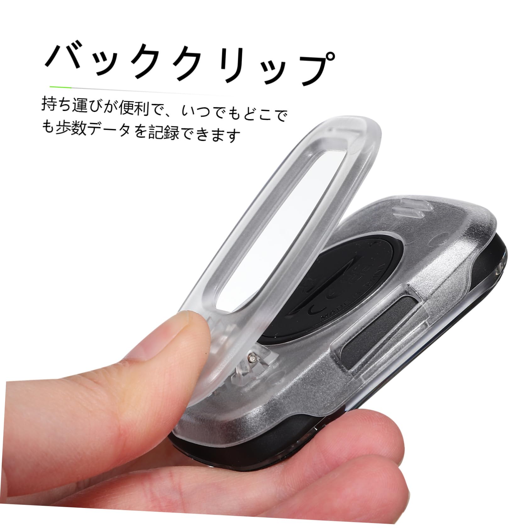 2 Pièces Podomètre Portable avec Clip Compteur pour Course pour Âges de Fitness