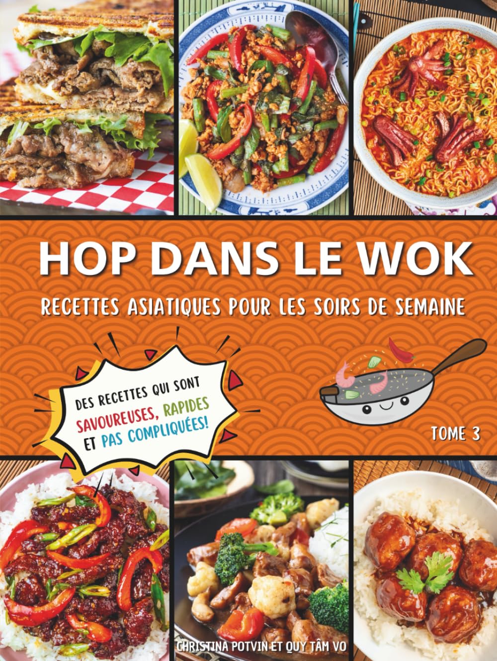 Cover image of Hop dans le wok by Christina Potvin & Quy Tâm Vo
