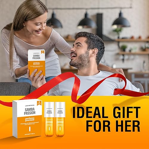 Miniatura 4 de Perfume Mist No. 1, aroma de larga duración con sabor mixto, fragancia natural Samba Passion, caramelo de vainilla y jazmín, afrutado y fresco, para