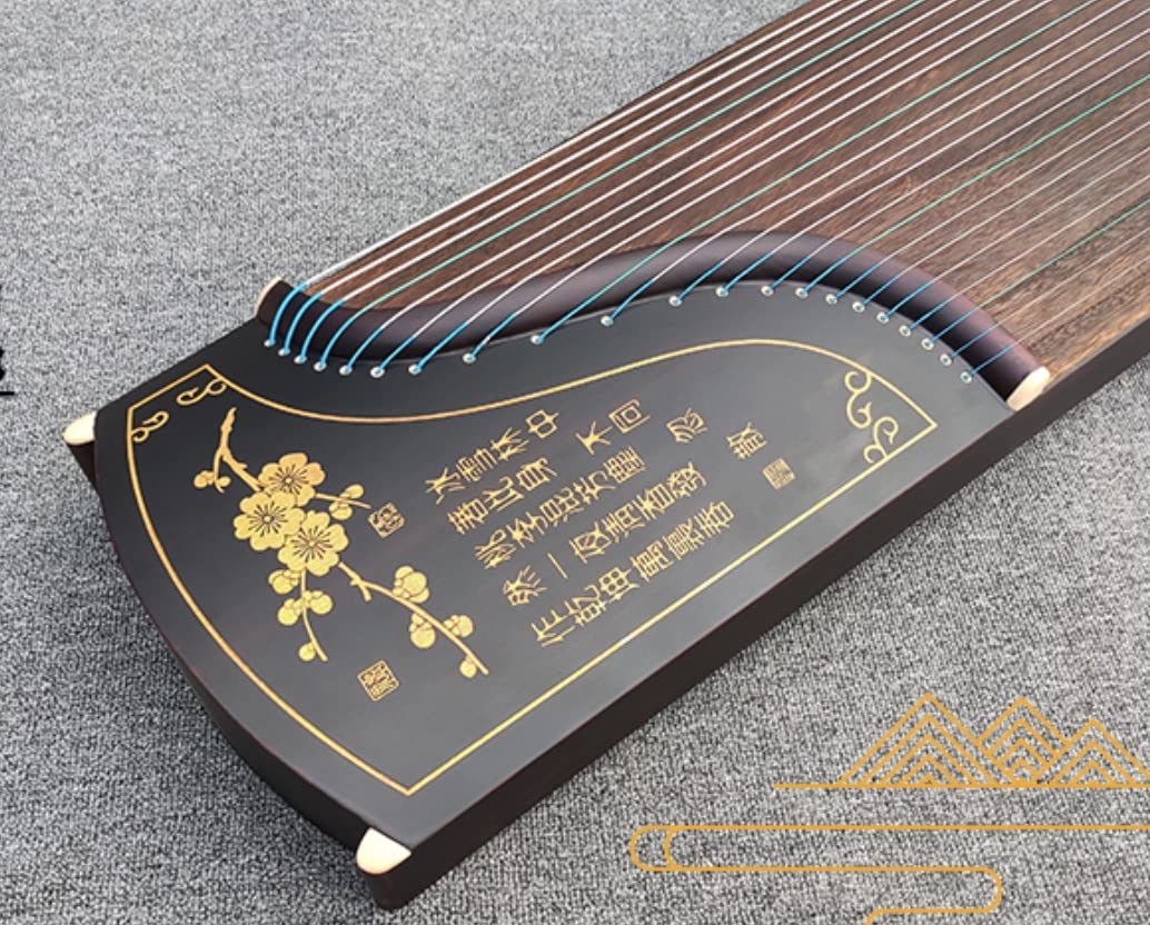 21 String Cinese Guzheng Oro Plum Blossom Pattern