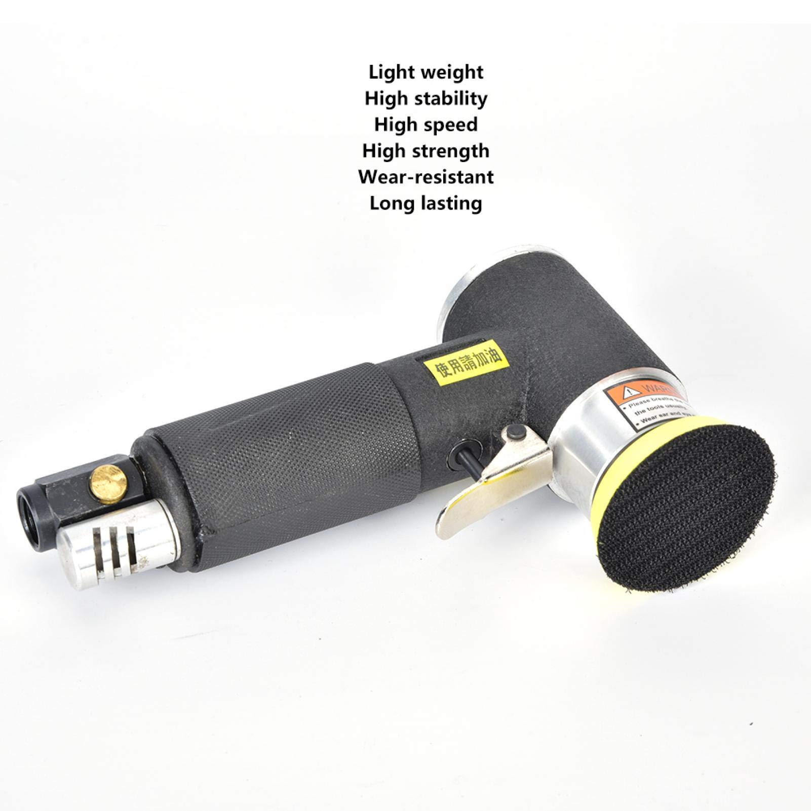 Mini Air Sander, 2/3 cala Losowa szlifierka oscylacyjna pneumatyczna Lekka aluminiowa szlifierka pneumatyczna Szlifowanie Polerowanie narzędzi