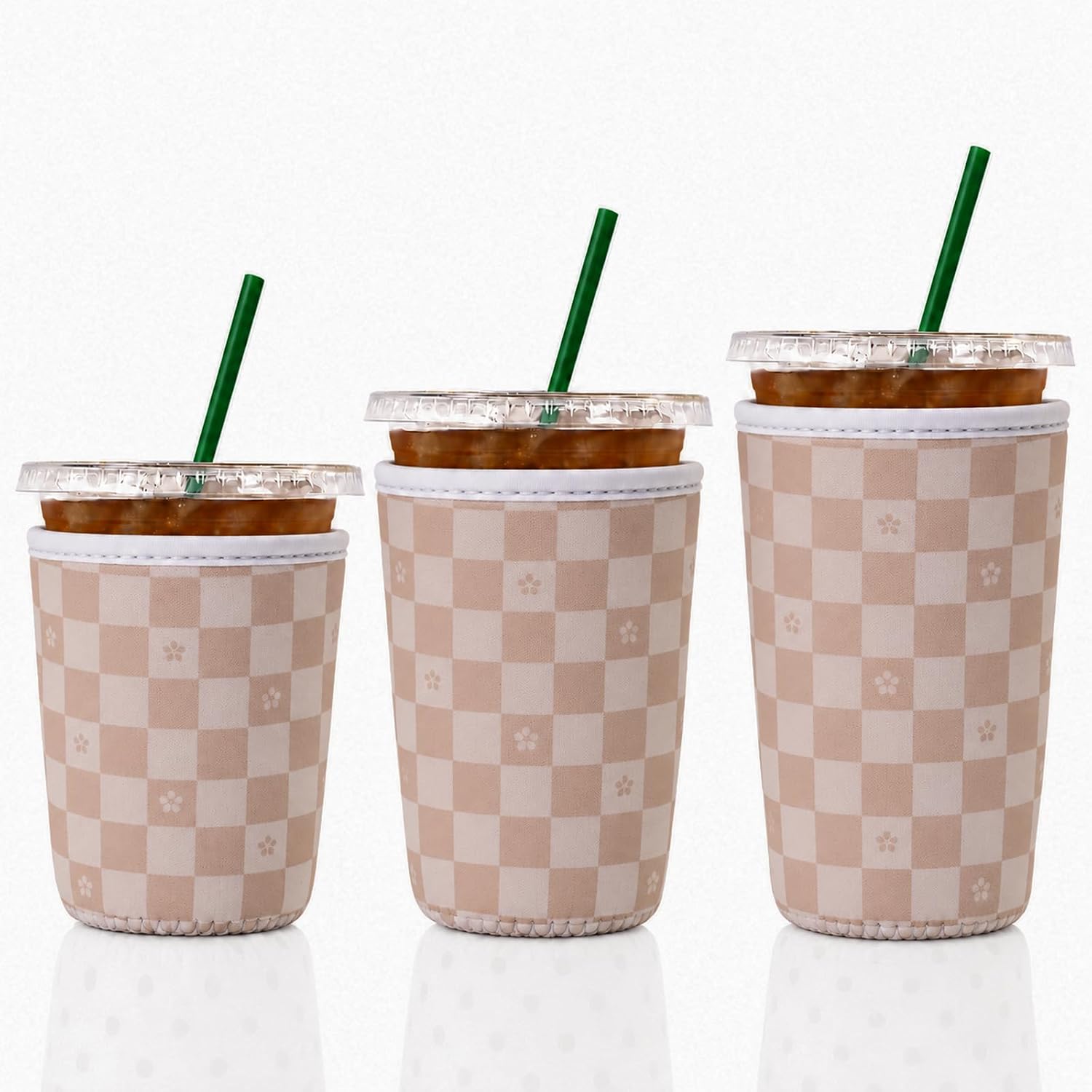 Amazon Offee Amazon.com: Cobetech Iced Coffee Sleeve Reusable, 3 Pack Neoprene ...