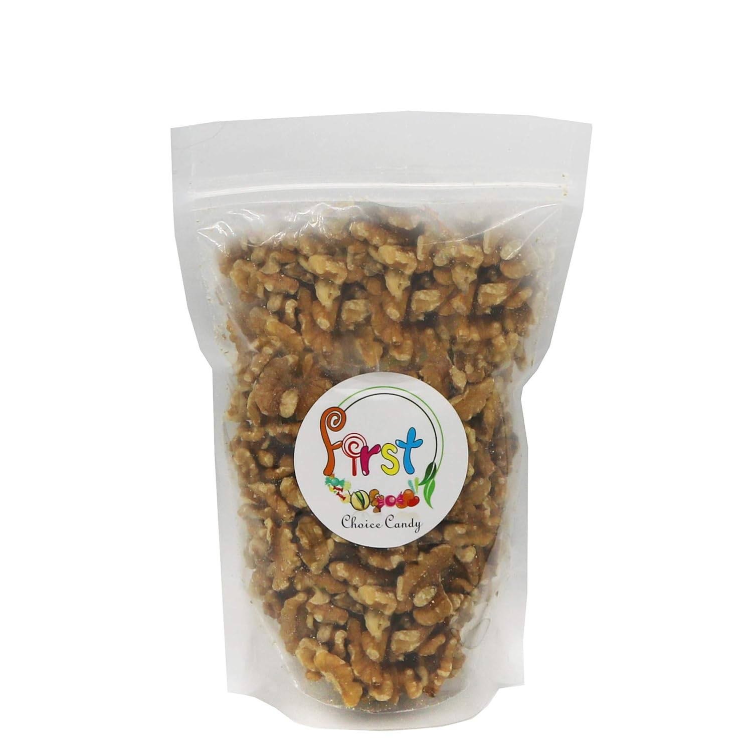 FirstChoiceCandy Gourmet Raw Natural Unsalted Walnuts (2 Pound)
