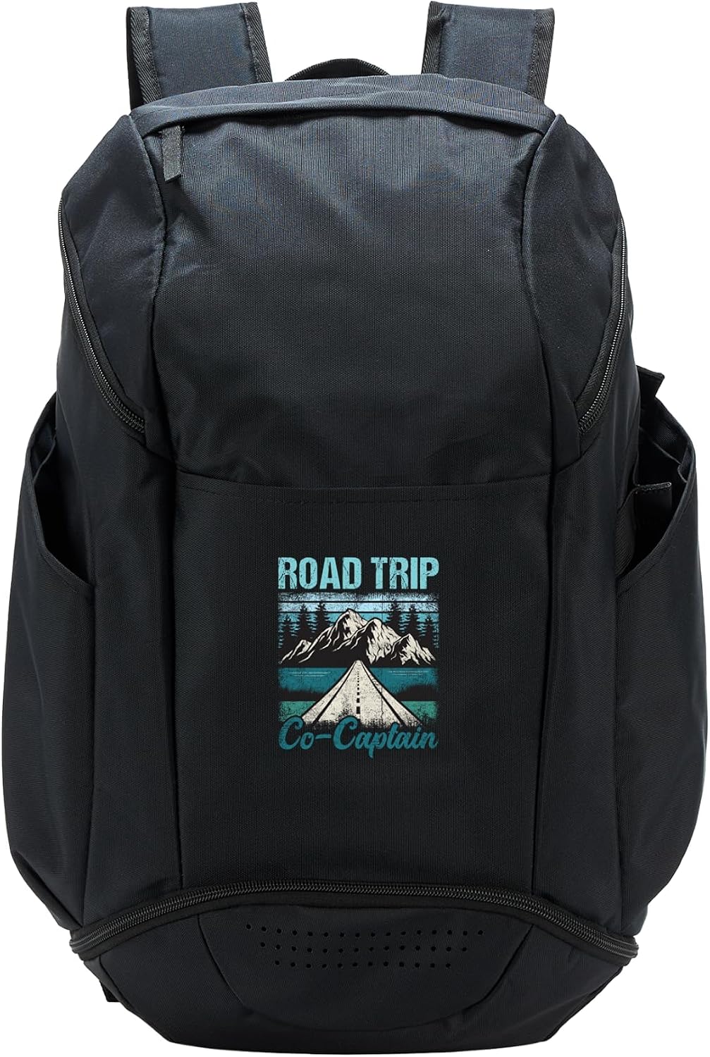 Mountain Road Trip Co-Captain Winter Vacation Adventure Sport Backpack