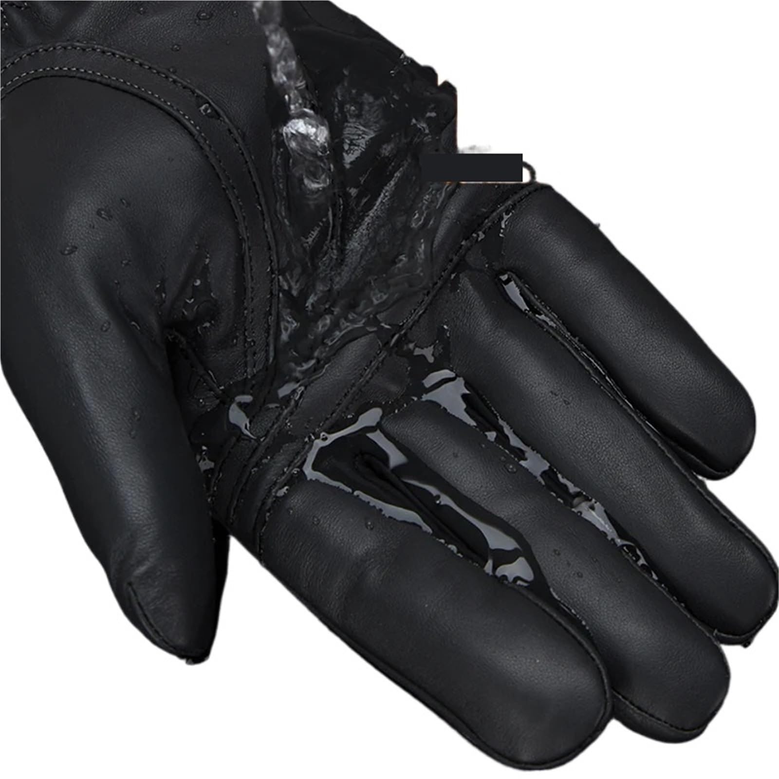 Winter Lederhandschuhe Herren Warme Touchscreen Handschuhe Mit Futter Fahren Radfahren Laufen Skihandschuhe Herren-Lederhandschuhe zum Autofahren