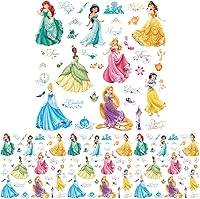 Vista 5 de RoomMates Disney Princess Royal Debut - Calcomanías de pared para despegar y pegar, RMK2199SCS