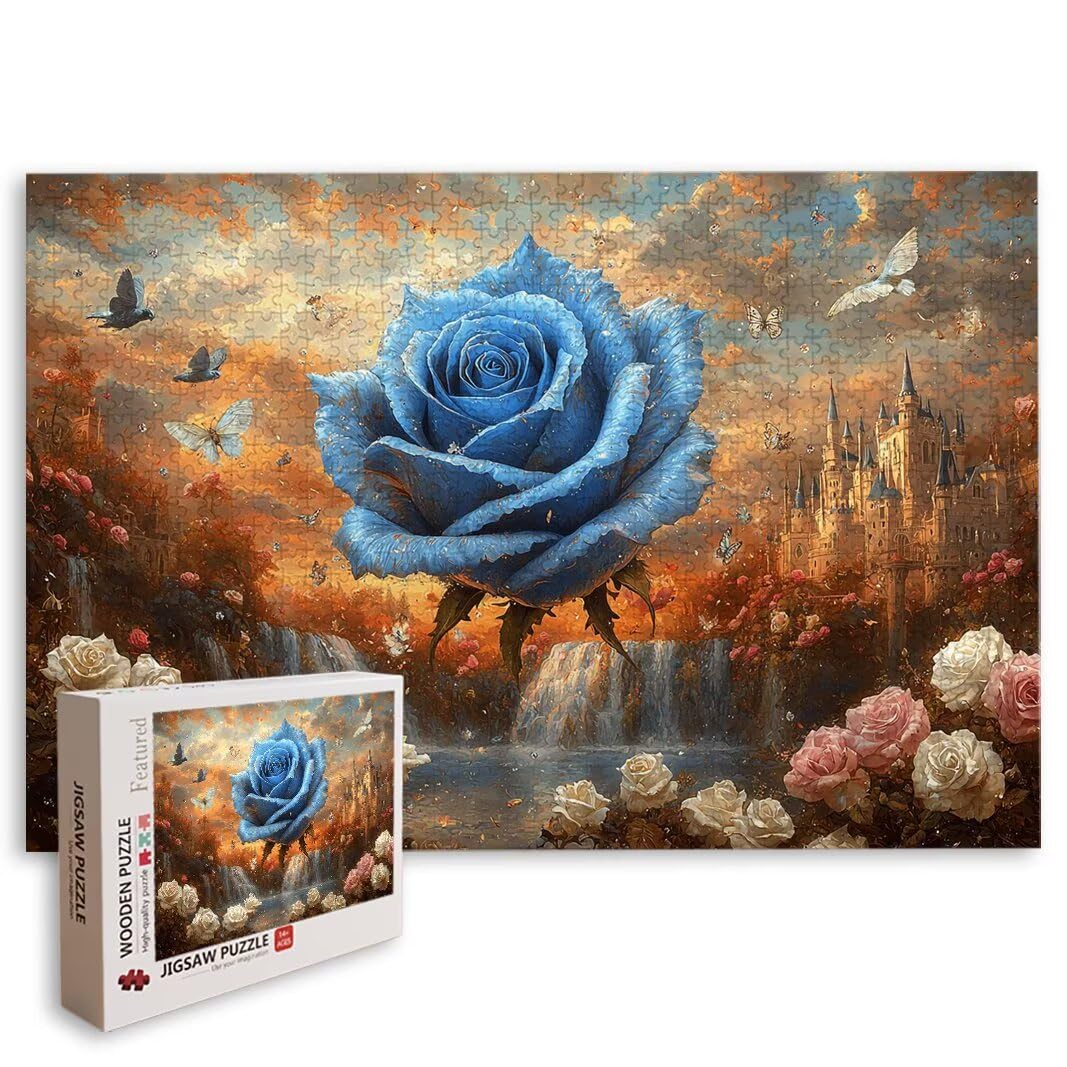 Puzzle Rosa, Puzzle 2000 Pezzi Adulti per Decor, Regalo Donna/Uomo -8724
