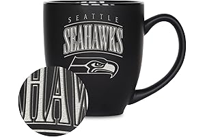 Rico Industries Seahawks Coffee Mug: Show Your Team Spirit with Every Sip