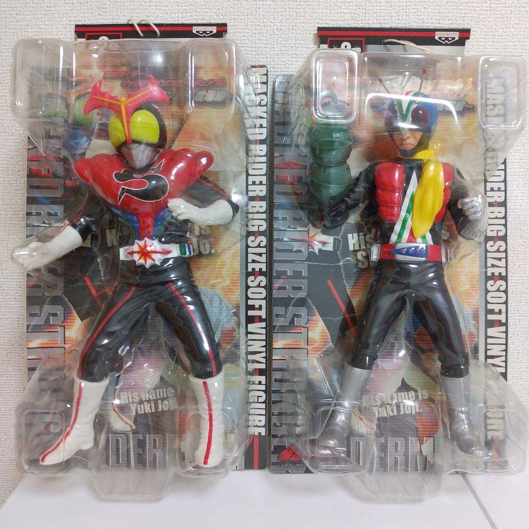 希少✨ビッグサイズソフビフィギュア4～ストロンガー登場編～全2種 希少✨ビッグサイズソフビフィギュア4～ストロンガー登場編～全2種