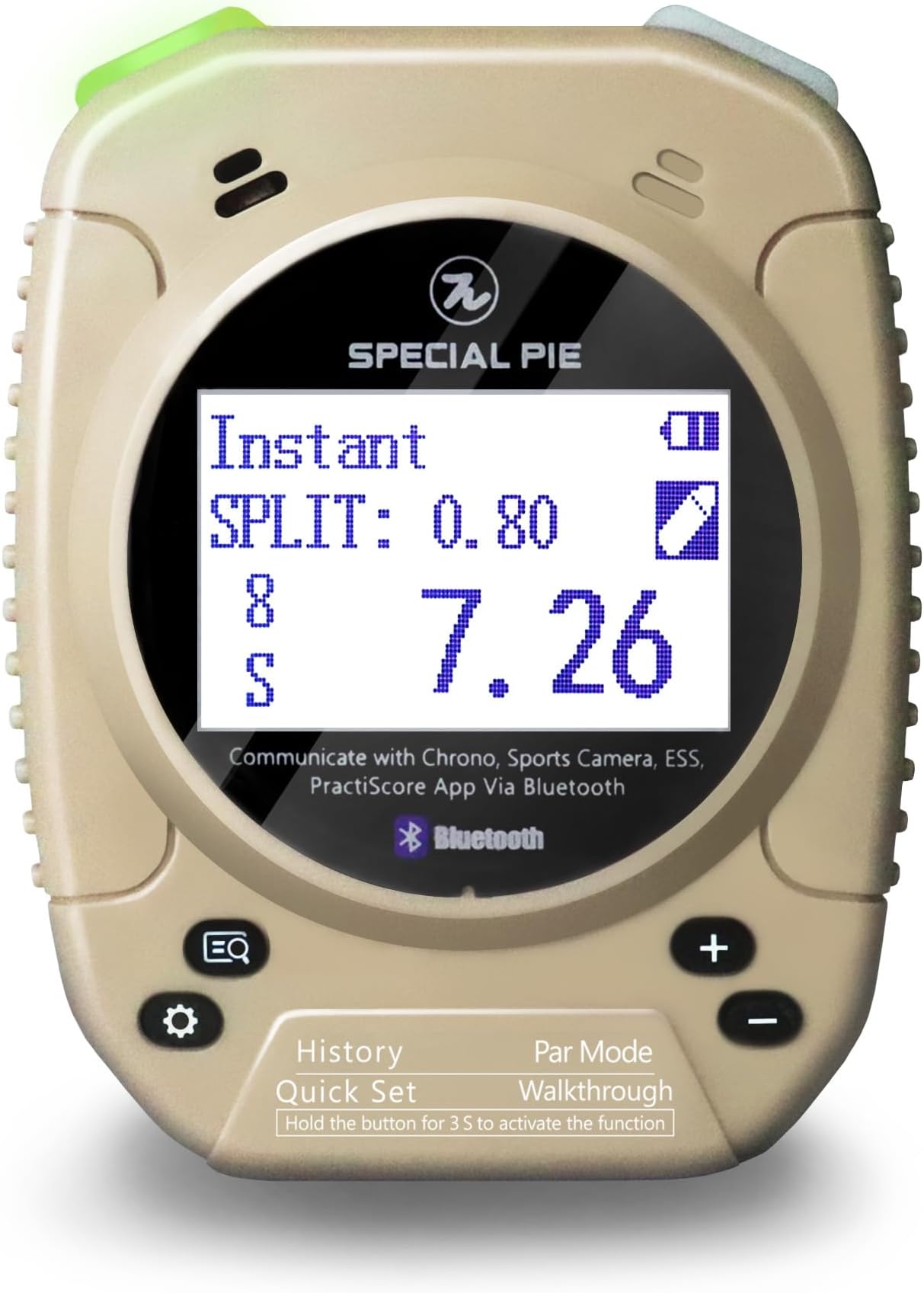 M1A2+ Shot Timer - Perfect for Firearm & RO Use in USPSA, IPSC, IDPA,CAS, PRS, 3GUN & Steel Challenge Competitions