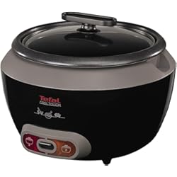Ollas Arroceras Digitales Tefal Arrocera Cool Touch RK1568UK, (20 porciones), 700 W, 1.8 litros, negra