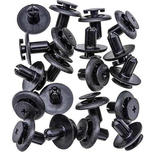 Miniatura 2 de Rexka 20 piezas de clips para guardabarros tipo empuje sujetadores para Subaru 90913-0051 B9 Tribeca, Forester, Impreza, Legacy y Outback 909130051