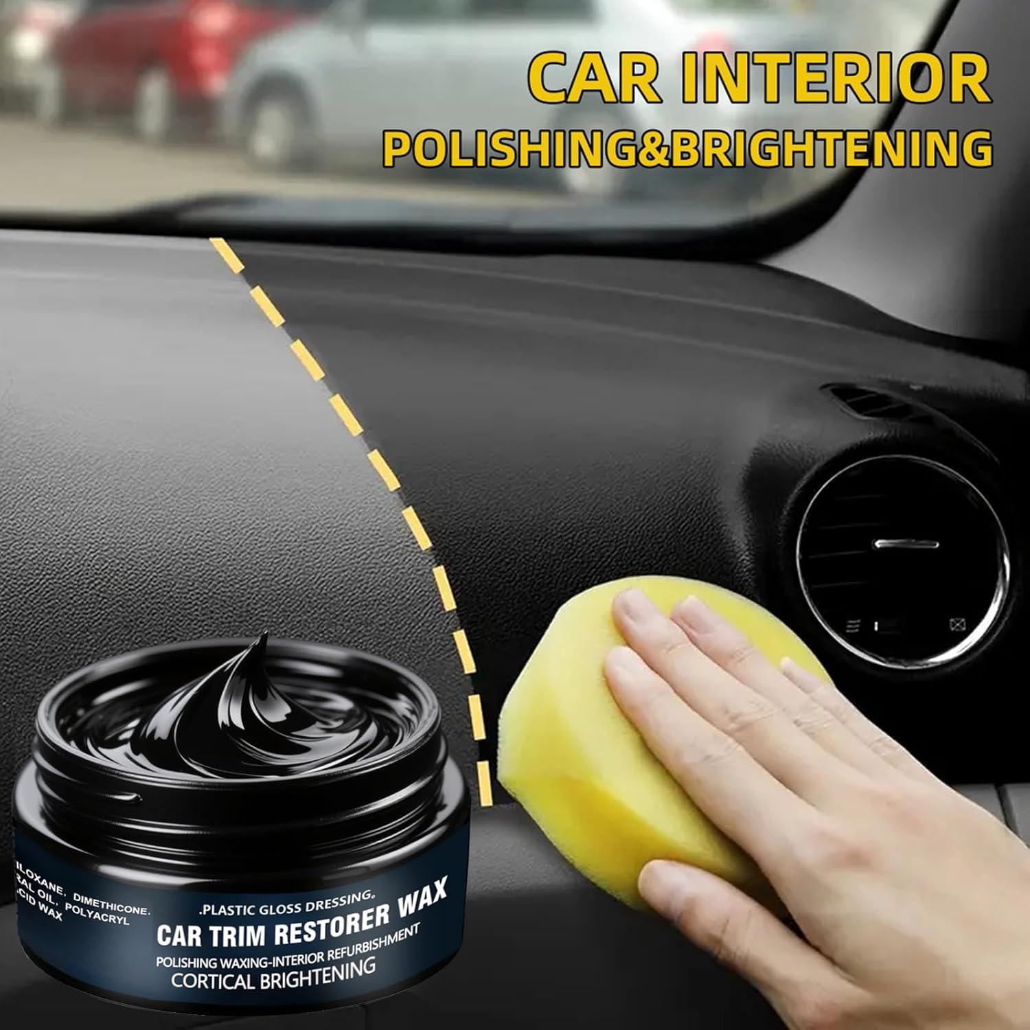 Ultimate Car Plastic and Trim Restorer – Back to Black Restores Faded Trim, UV Protection, Long-Lasting Ceramic Coating, Non-Greasy Formula for Interior and Exterior - Image 2