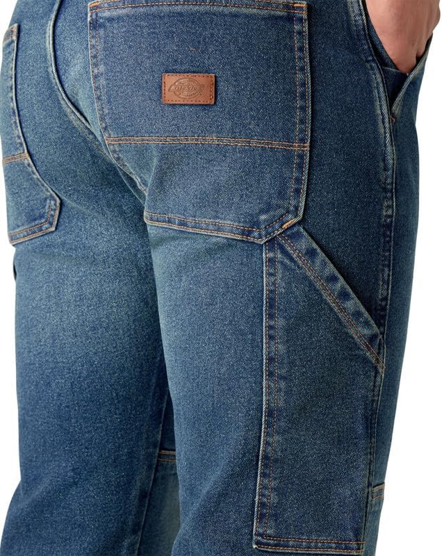 Dickies Men's Flex Relaxed Fit Double Knee Jeans - Image 6
