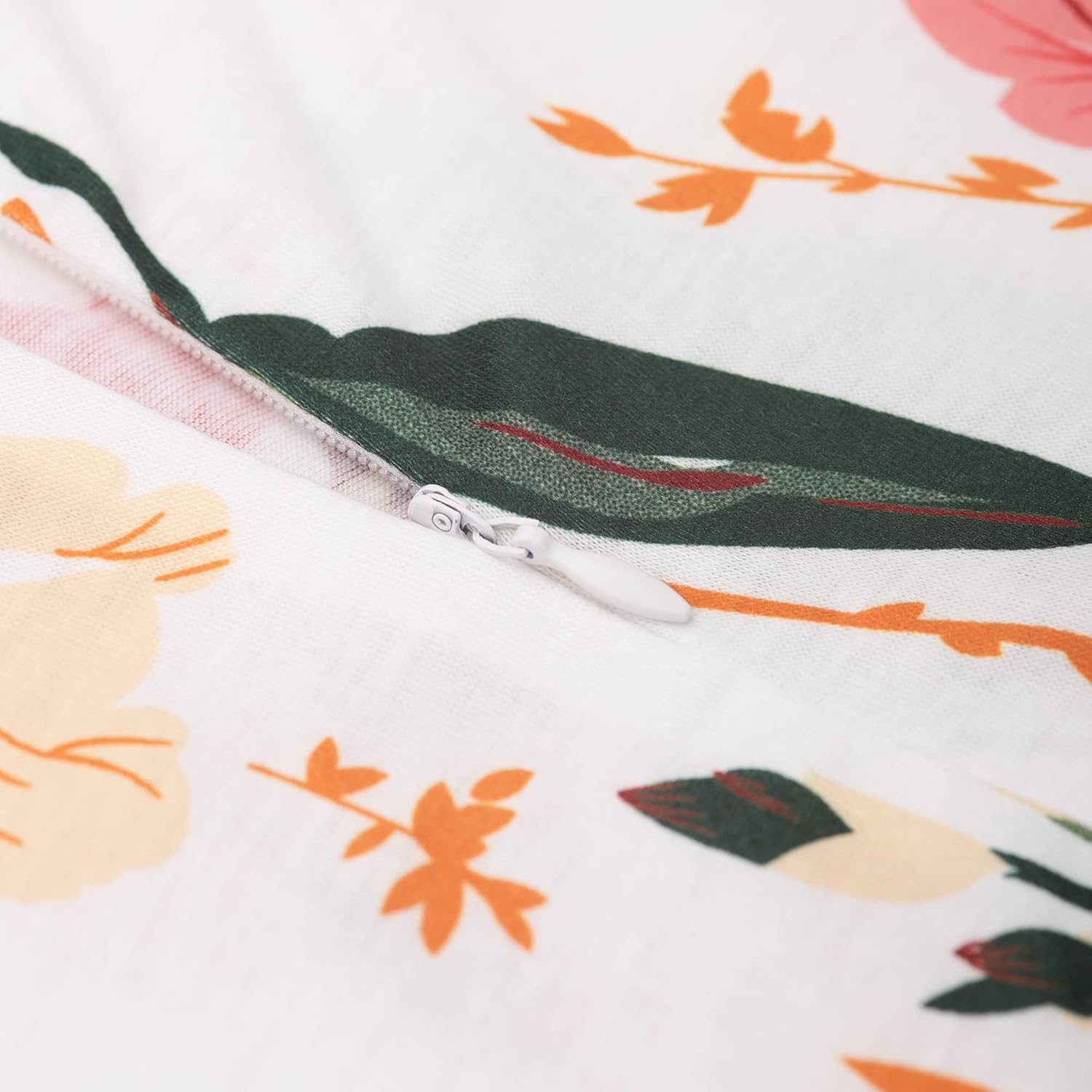 HOMEYEE Women's Short Sleeve Floral Casual Aline Midi Dress A102 (4,White+Floral#2) - Image 6