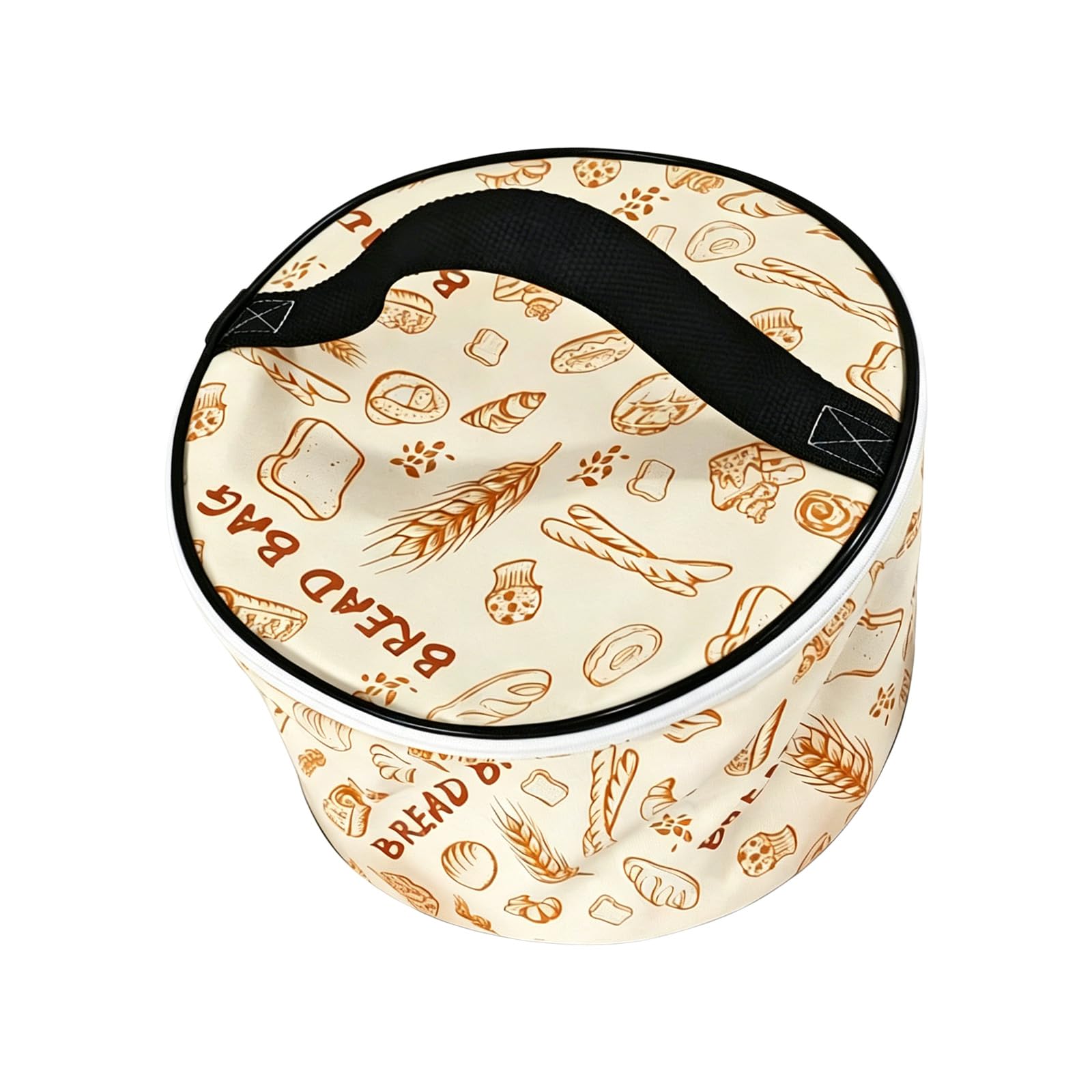 Fazvncv Extra Large Bread Keeper Bag for Homemade Sourdough Loaves Breathable Cotton Liner Preserves and Flavor Naturally Bread Preservation