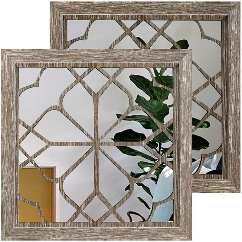 accent mirrors for wall decor