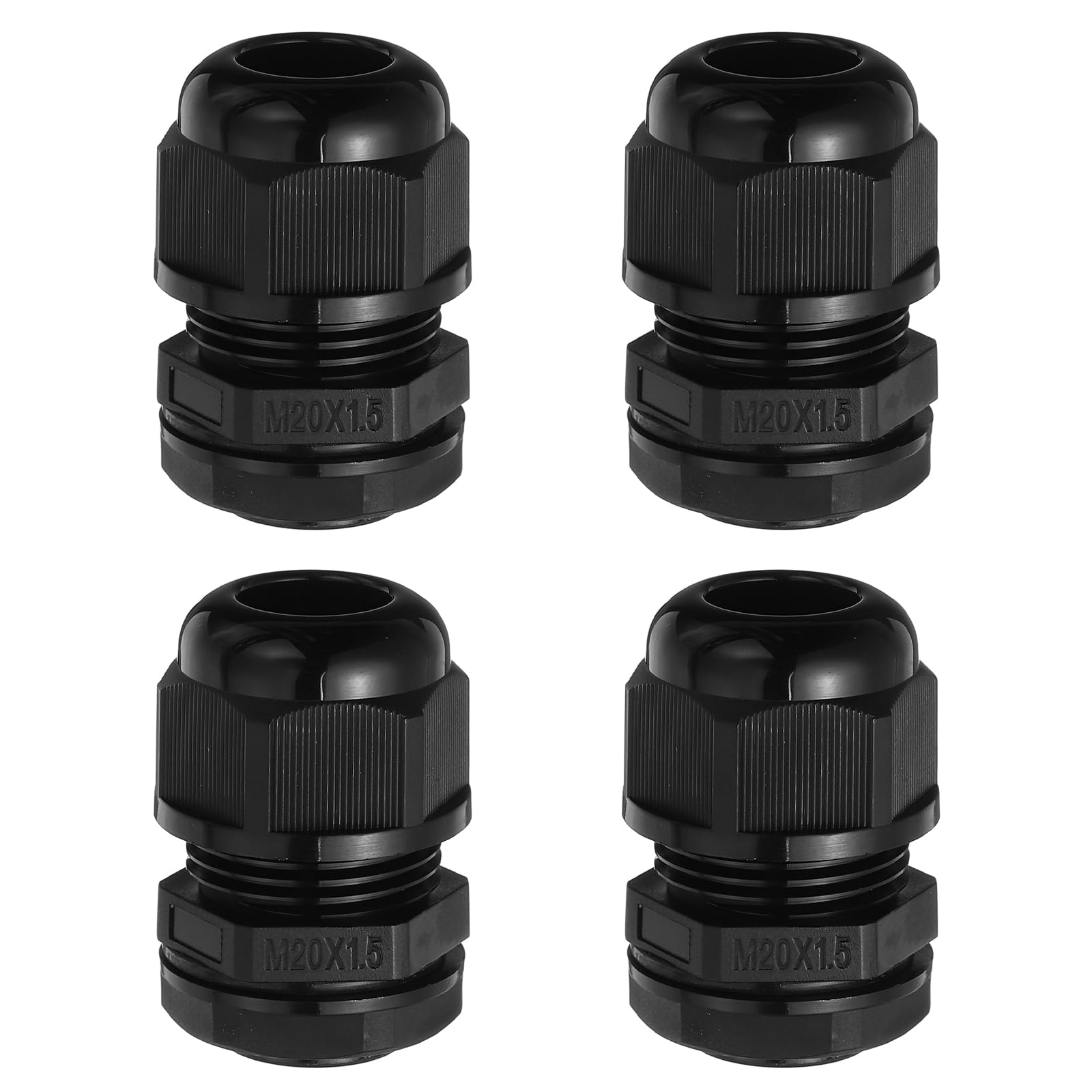 Prensaestopas M20 impermeable de 2 agujeros para reparar cableado de 5-6 mm