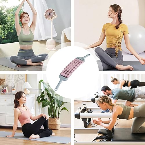 Miniatura 5 de Massage Legs, Flexible Roller Massager for Legs, Medium Size Lightweight Long-Lasting Tool for Calf Back Body Workout, Durable Foam Material with