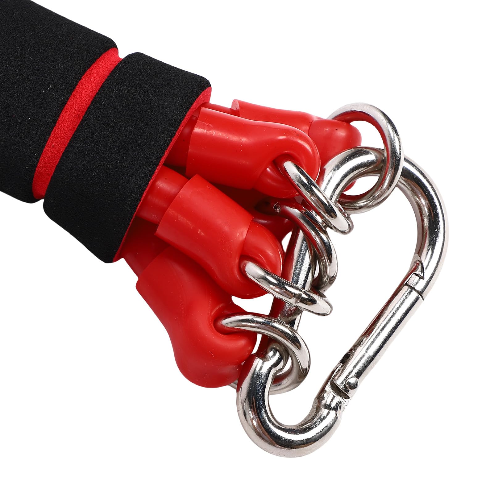 Generic Fasce per Trazioni Supportate per Carichi Pesanti, Fasce Elastiche per Trazioni per Interni per l'allenamento (Tipo a 10 bastoncini (capacità di carico di 300)