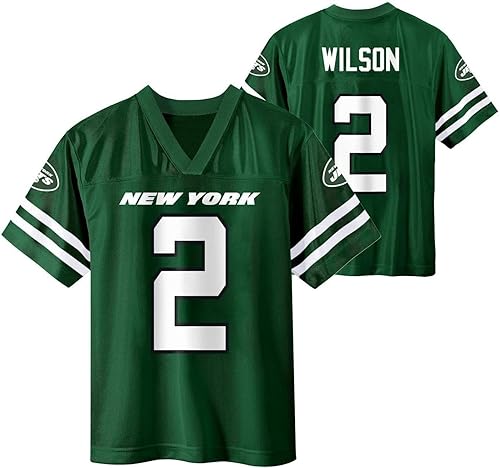 Zach Wilson New York Jets #2 Green Kids Youth 4-20 - Camiseta de jugador en casa