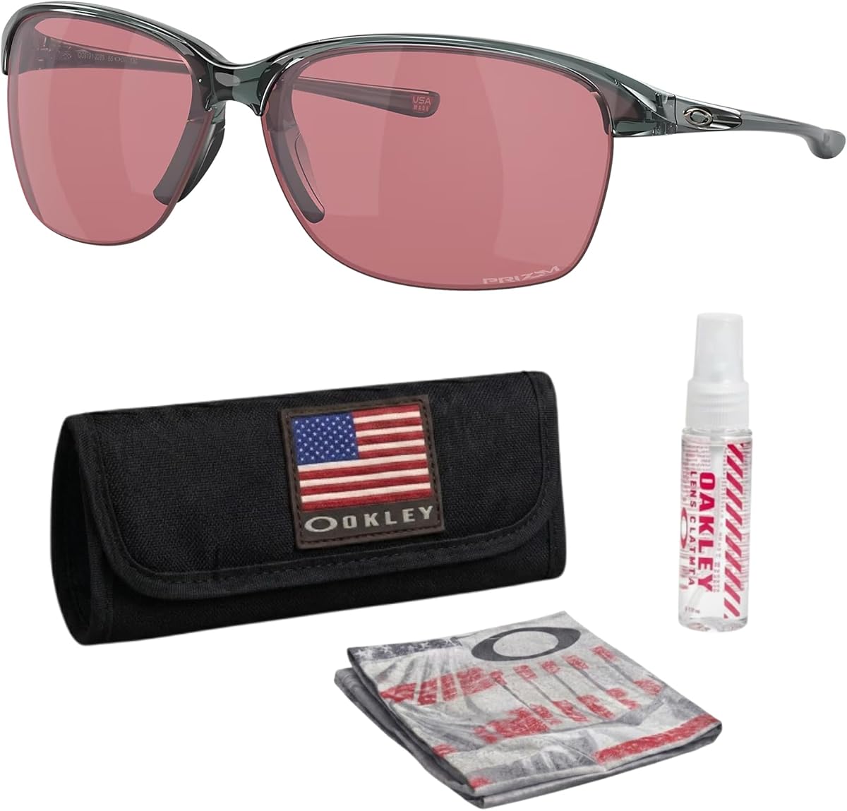 Oakley UNSTOPPABLE OO9191 Rectangle Sunglasses With Official Eyewear Kit | Women's Sunglasses