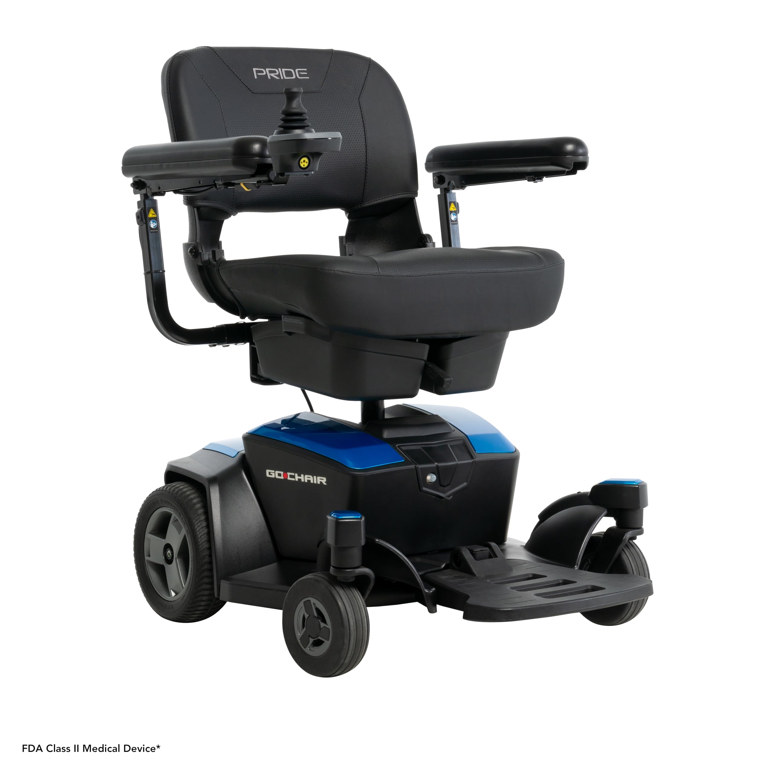 Pride Mobility Go Chair, Portable Electric Wheelchair-20Ah Batteries 300 lbs. Capacity, 20