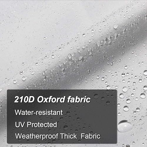 Miniatura 5 de WOMACO Paquete de 2 fundas para asiento de barco, impermeables, para exteriores, pedestal, pontón, capitán, barco, banco, silla, fundas protectoras