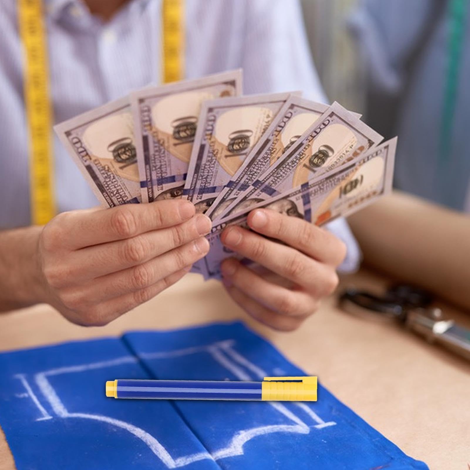 Penne Rivelatore Banconote False Leinuosen 20 Pezzi - Per Negozi, Controllo Denaro - Foto 12