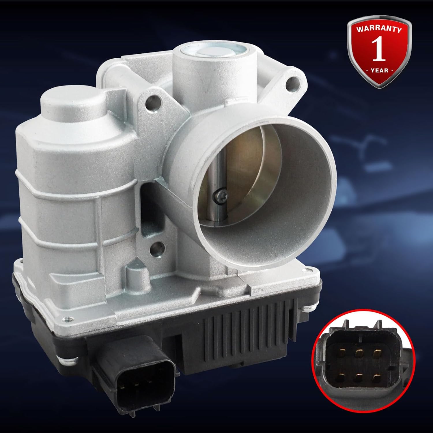 Electronic Throttle Body Assembly 16119-AU00A Compatible with Nissan Sentra 2003-2006 1.8L L4 Replaces S20052 977-561 67-0005 TB1003